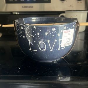 Bowl and chopstick set